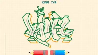 Captura de tela de How to Draw Graffitis 3