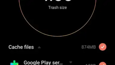 Captura de tela de Xiaomi Cleaner 2