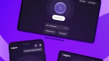 Captura de tela de Lagom VPN Mobile 3