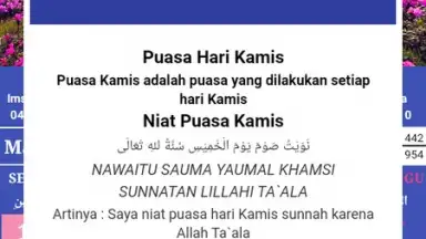 Captura de tela de Kalender Puasa Indonesia 7