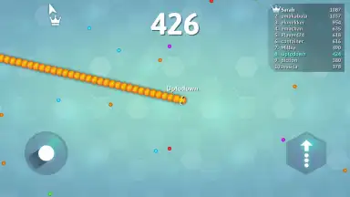 Captura de tela de Snake.io 4