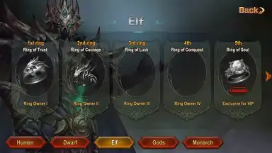Captura de tela de Blades and Rings 4