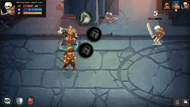 Captura de tela de Dungeon Rushers FREE 1