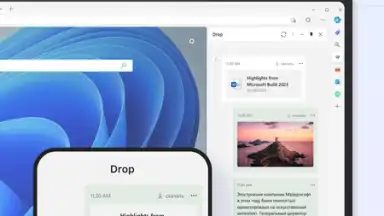 Captura de tela de Microsoft Edge 8