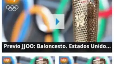 Captura de tela de JJOO en Directo – Londres 2012 1