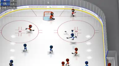 Captura de tela de Stickman Ice Hockey 5
