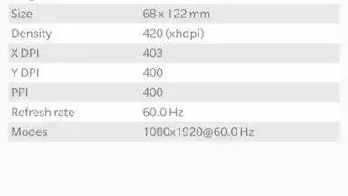 Captura de tela de Device Info HW 6