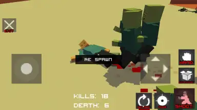 Captura de tela de Zombie Craft 1