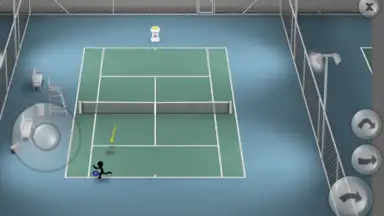 Captura de tela de Stickman Tennis 1