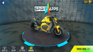Captura de tela de GT Motorbike Games Racing 3D 3