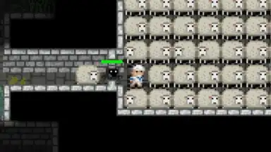 Captura de tela de Moonshine Pixel Dungeon 2