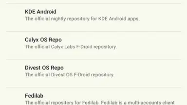 Captura de tela de Droid-ify 7