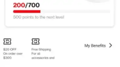 Captura de tela de OnePlus Store 1