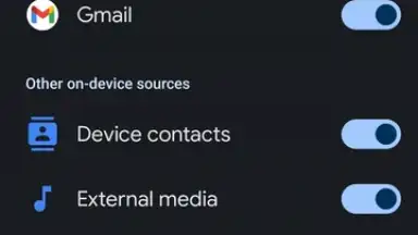 Captura de tela de Google Play services 3