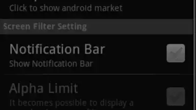 Captura de tela de Privacy Screen Filter Free 2