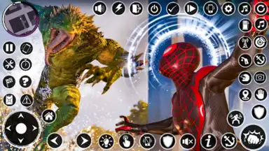 Captura de tela de Black Spider Super hero Games 3