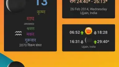 Captura de tela de Hindu Calendar 14