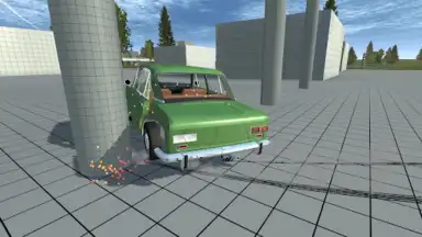 Captura de tela de Simple Car Crash Physics Sim 9