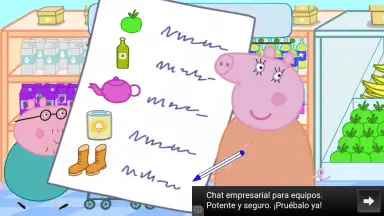 Captura de tela de Peppa in the Supermarket 4