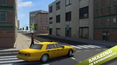 Captura de tela de Taxi Driver 3D Simulator 12