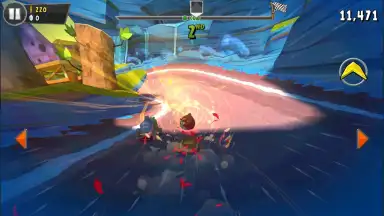 Captura de tela de Angry Birds Go! 3