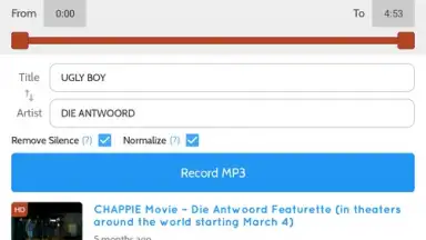 Captura de tela de Peggo - YouTube to MP3 Converter 5