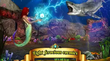 Captura de tela de Cute Mermaid Simulator 3D 1