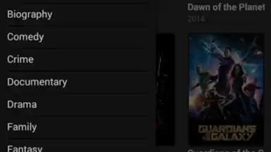 Captura de tela de Popcorn Time 1