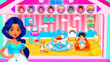 Captura de tela de Princess Doll House Decoration 4