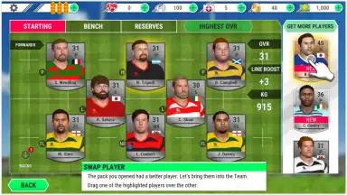 Captura de tela de Rugby Nations 22 3