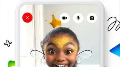Captura de tela de Facebook Messenger Kids 8
