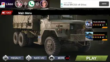 Captura de tela de Army Truck Driving Game 2020 9