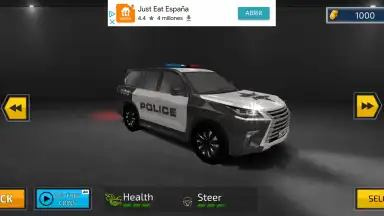 Captura de tela de Police Parking Adventure 1