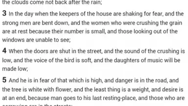 Captura de tela de Easy to read Bible 3