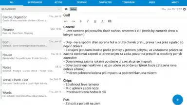 Captura de tela de Tasks & Notes 1