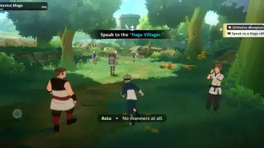 Captura de tela de Black Clover M 4