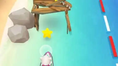 Captura de tela de Talking Tom Jetski 2