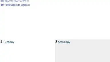 Captura de tela de aCalendar 12