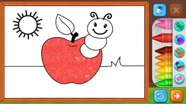 Captura de tela de Coloring Games: Color & Paint 7