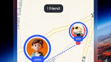 Captura de tela de Live Earth Map & GPS Tracker 5