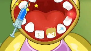 Captura de tela de Zoo Doctor Dentist : Game 3