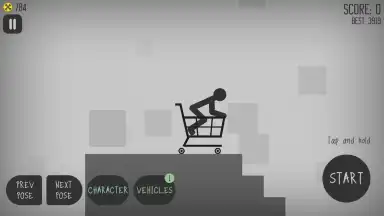 Captura de tela de Stickman Dismount 2