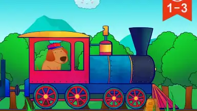 Captura de tela de Animal Train 2