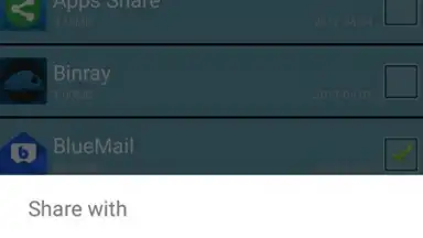 Captura de tela de Apps Share 7