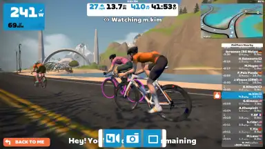 Captura de tela de Zwift 1
