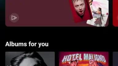 Captura de tela de YouTube Music 10