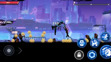 Captura de tela de Cyber Fighters 5