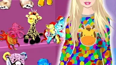 Captura de tela de Princess Pajama Party Dress Up 3