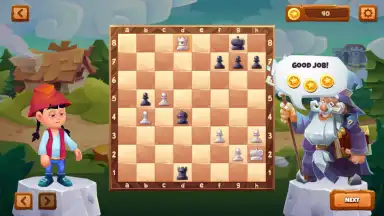 Captura de tela de Chess Adventure 2