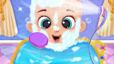 Captura de tela de Princess caring babyshower 4